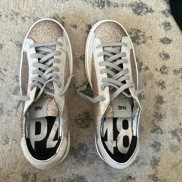 P448 Shoes P448 Sparkle Tennis Shoes Poshmark